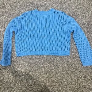 Zara Blue Knit Sweater